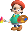 Adeleine from Kirby